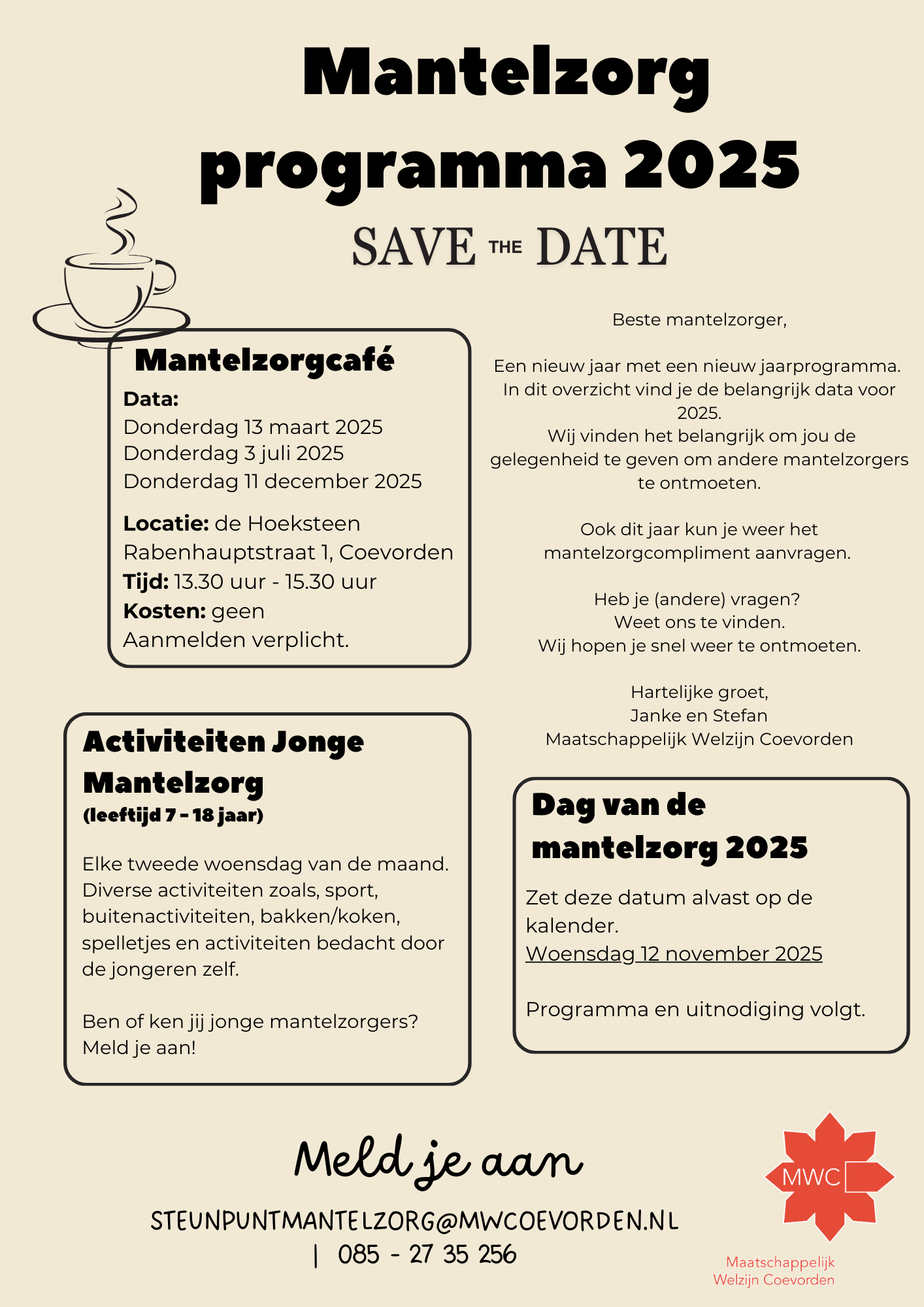 Jaarprogramma 2025 Jaarprogramma 2025